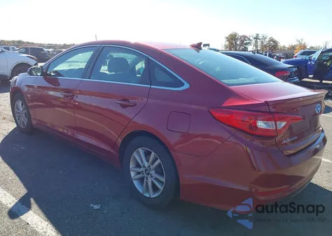 2015 Hyundai Sonata Se from USA, damaged, VIN 5NPE24AF4FH184459
